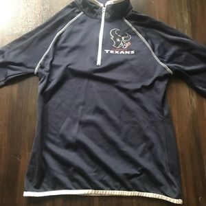 Texans dri-fit navy long-sleeved